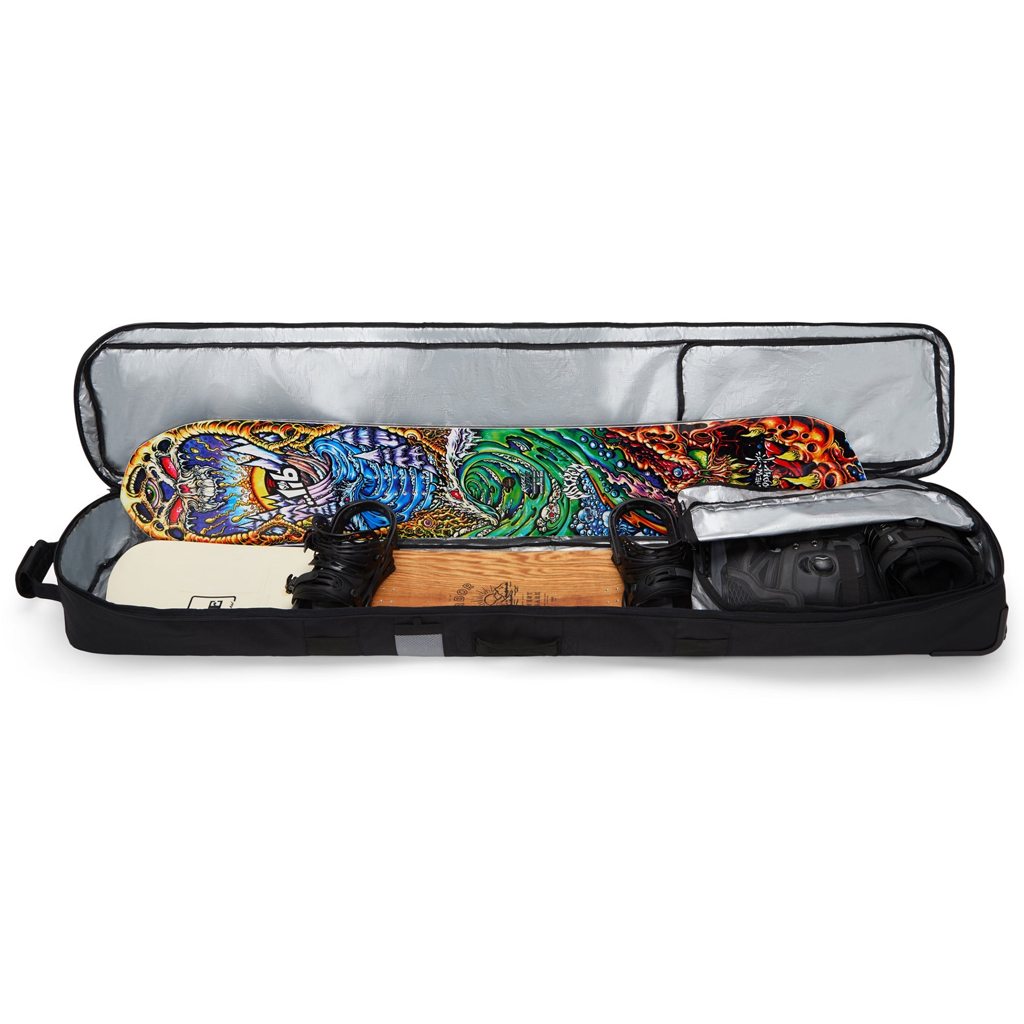 Low Roller Snowboard Bag - Black