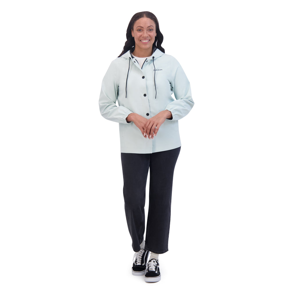 Rain Protection Light Jacket Women's - Misty Blue