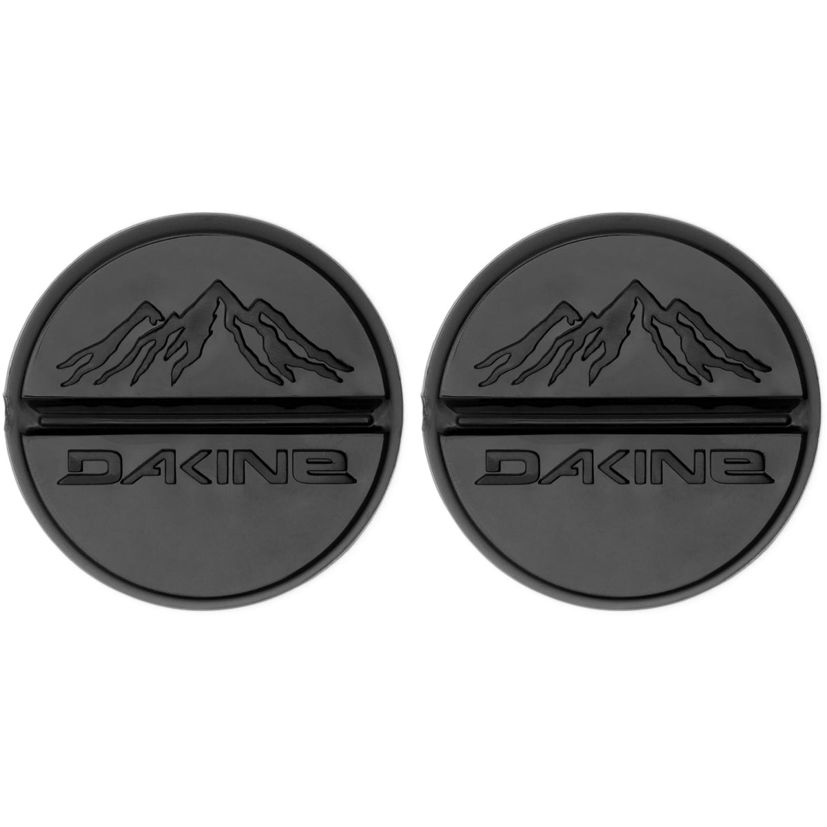Round Scraper Stomps - Clear Black