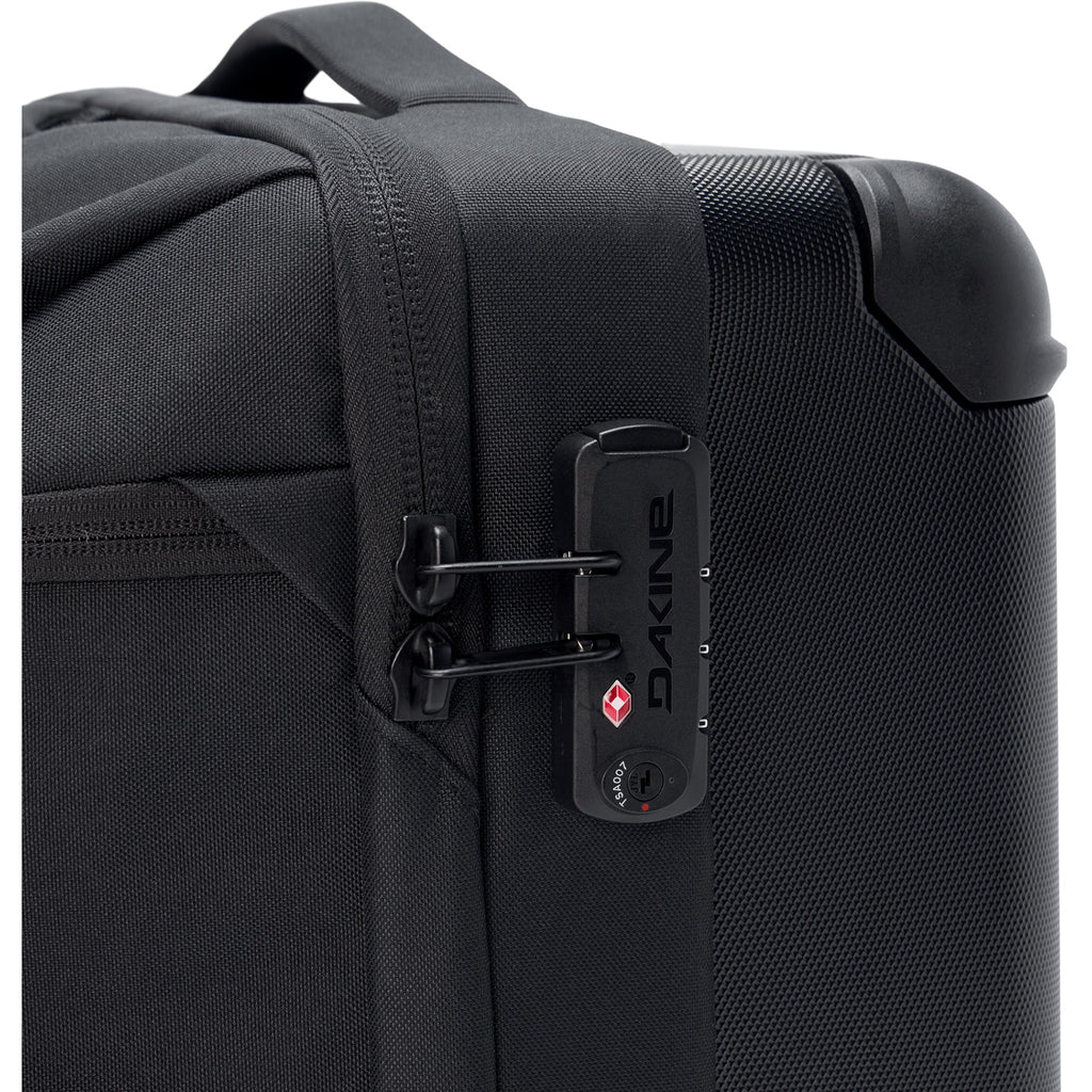 Split 4 Wheel Carry On Roller Bag 48L - Black