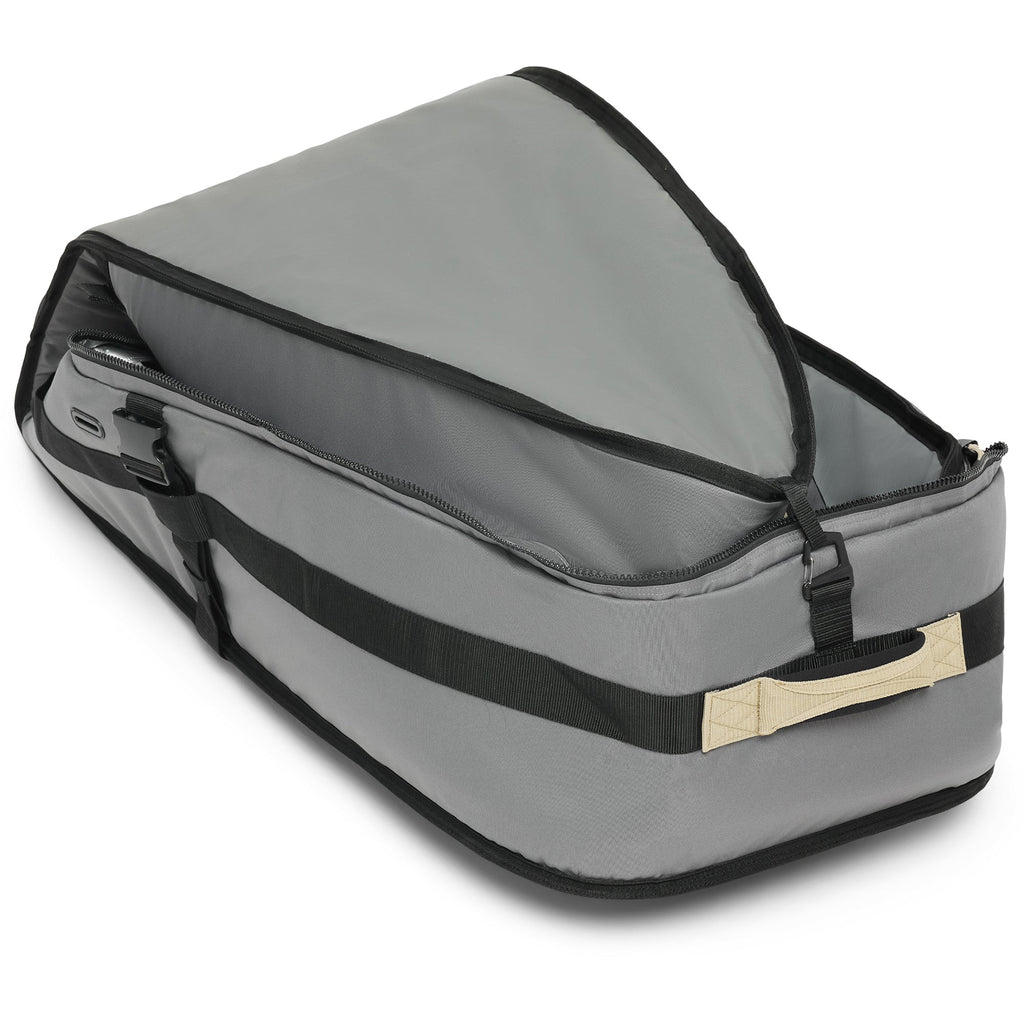World Traveler Quad Surfboard Roller Bag - Castlerock/Stone